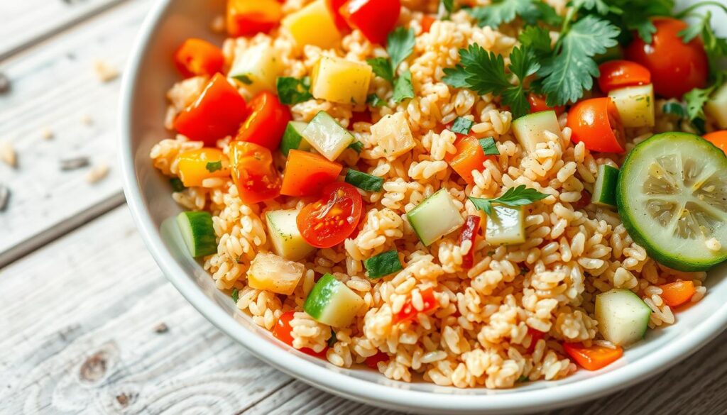 brown rice salad brown rice salad