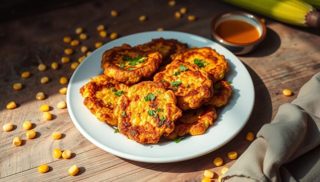 corn fritters with fresh corn corn fritters with fresh corn