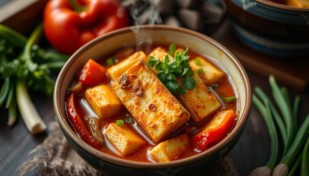 crispy tofu