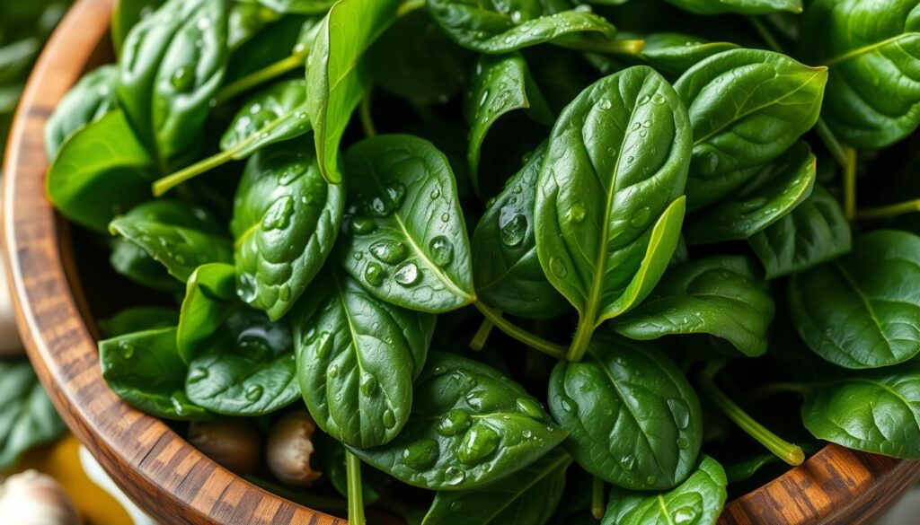 fresh spinach