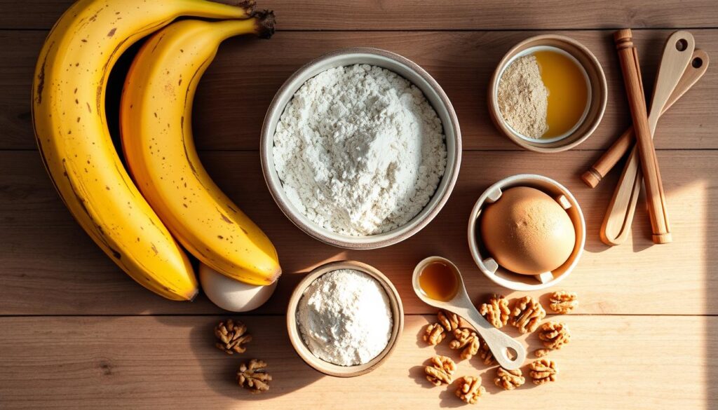gluten-free banana cake ingredients