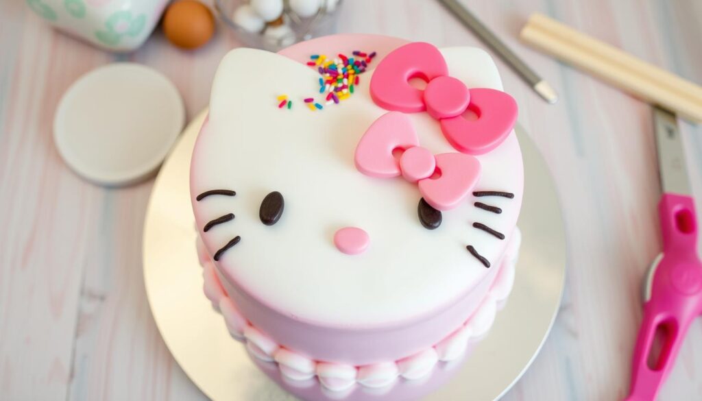 hello kitty cake