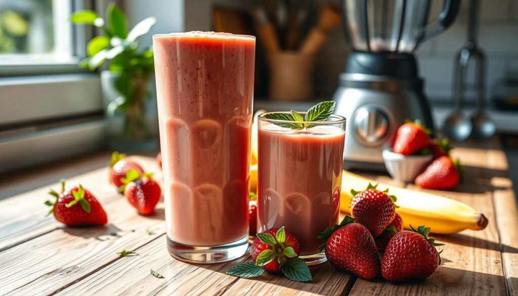 homemade strawberry banana smoothie recipe homemade strawberry banana smoothie recipe