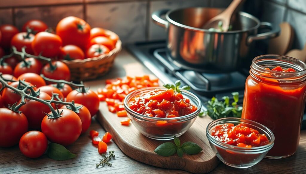 how to make tomato paste​