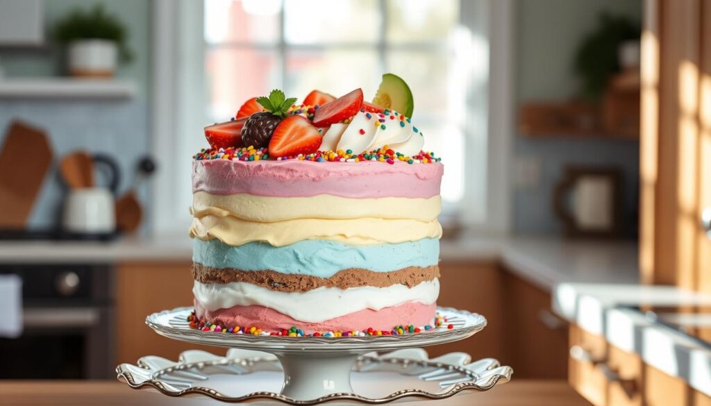 ice cream cake recipe