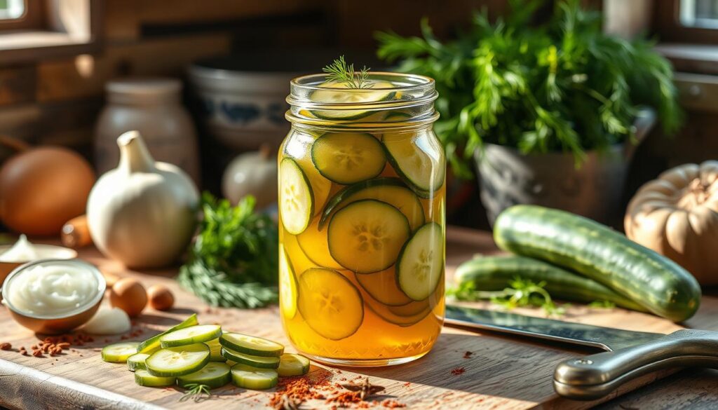 bread and butter pickles recipe