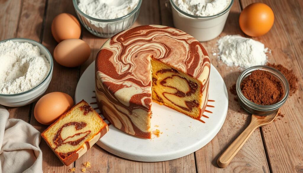 Marble cake recipe