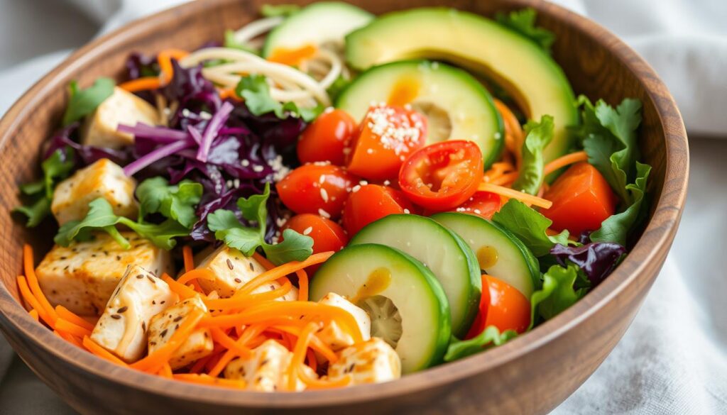 Tofu Buddha Bowl Salad recipe