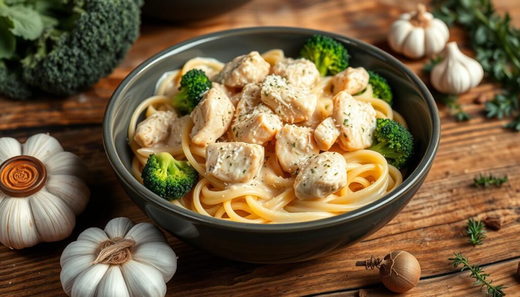 chicken broccoli alfredo​