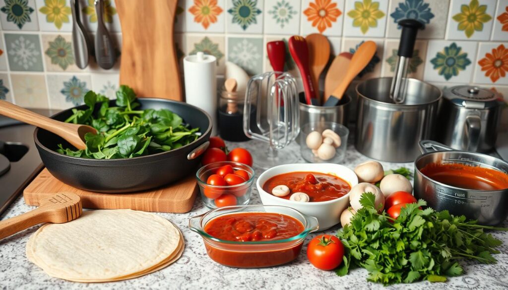 mexican enchiladas equipment