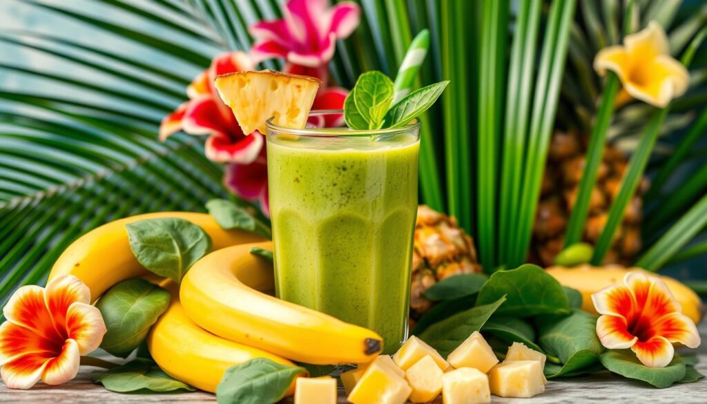 tropical green smoothie
