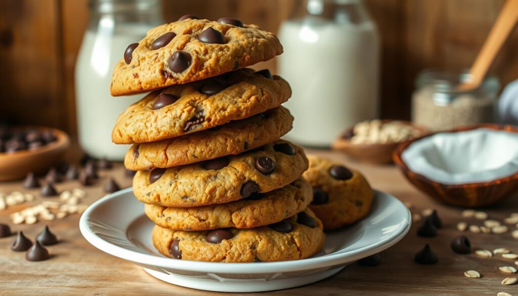 vegan chocolate chip cookies