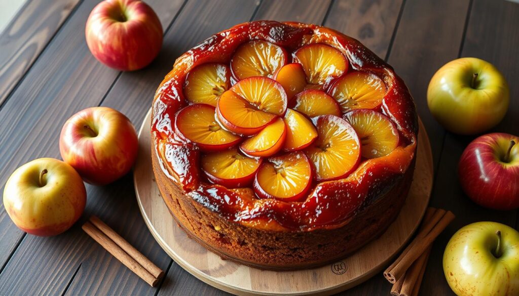 vegan upside down apple cake recipe​