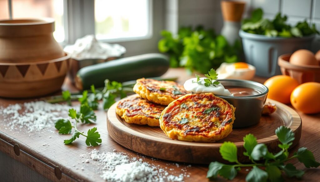 zucchini fritters recipe