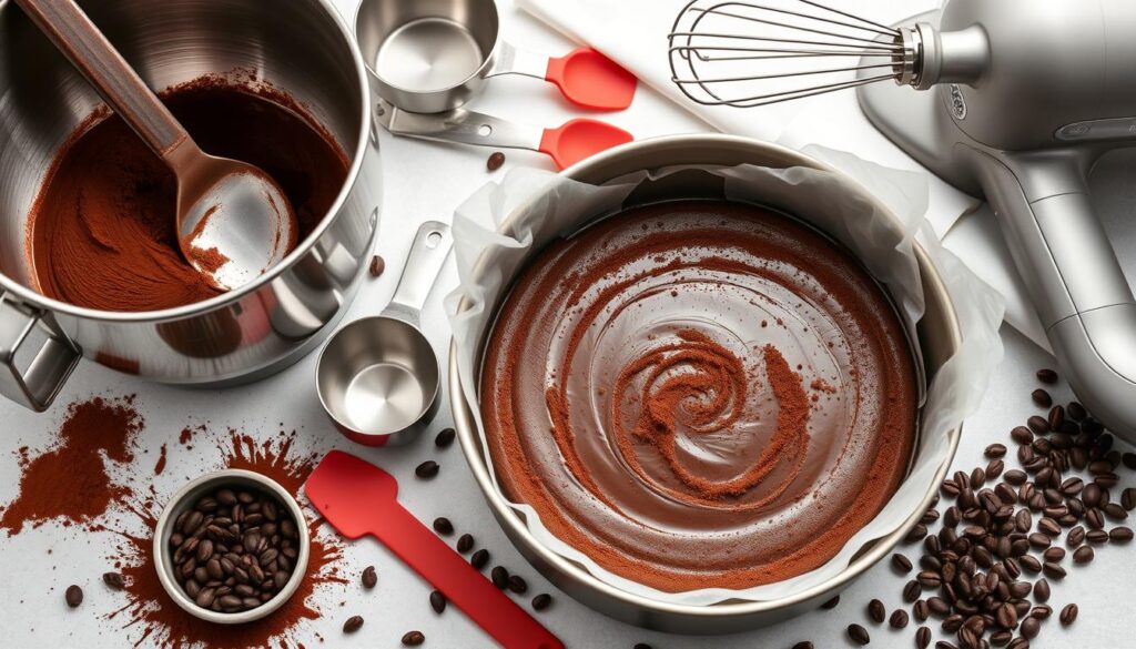 Baking Tools for Chocolate Espresso Dacquoise