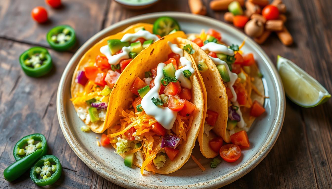 Cheesy Tacos recipe