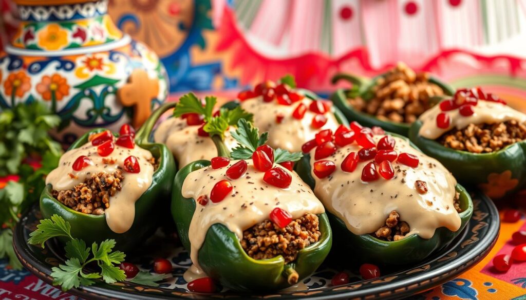 Chiles en Nogada Independence Dish