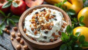 Cottage Cheese with Nuts and Seeds