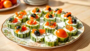 Cucumber Canapes recipe