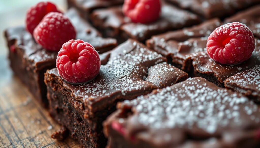 Delicious Raspberry Brownies recipe