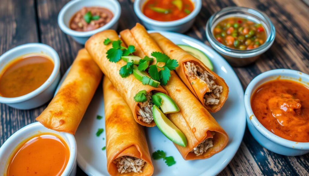 Homemade Crispy Flautas