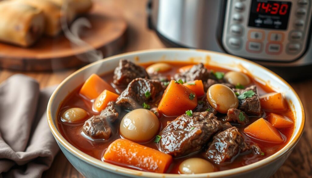 Instant Pot Beef Bourguignon recipe