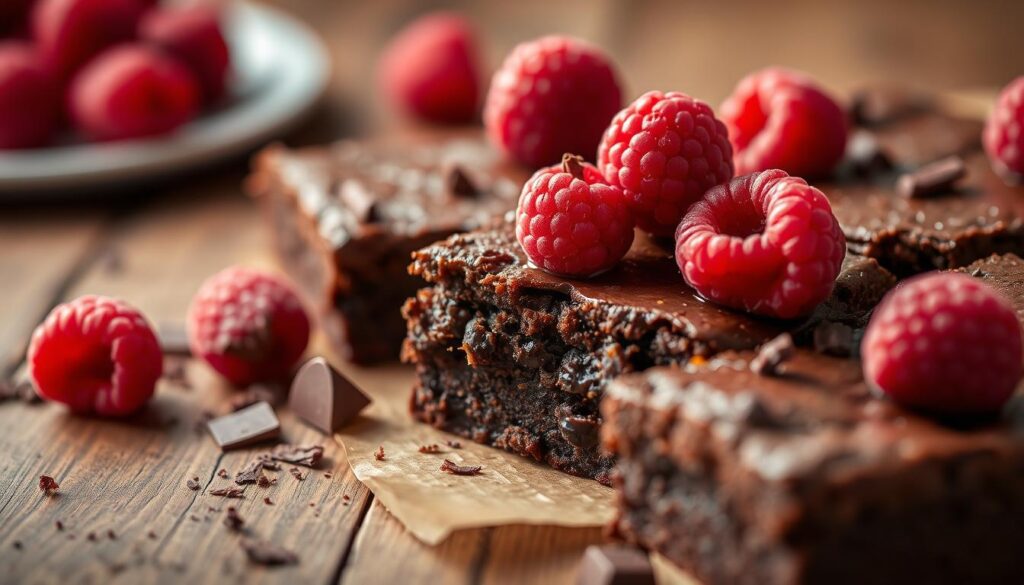 Raspberry Chocolate Brownies Raspberry Chocolate Brownies