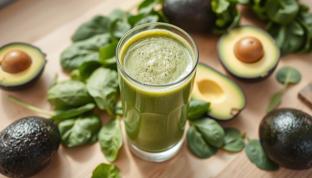 Spinach Avocado Smoothie recipe