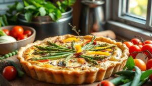 Spring Vegetable Quiche recipe