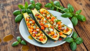 Zucchini boats recipe