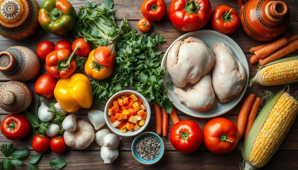 caldo de pollo ingredients