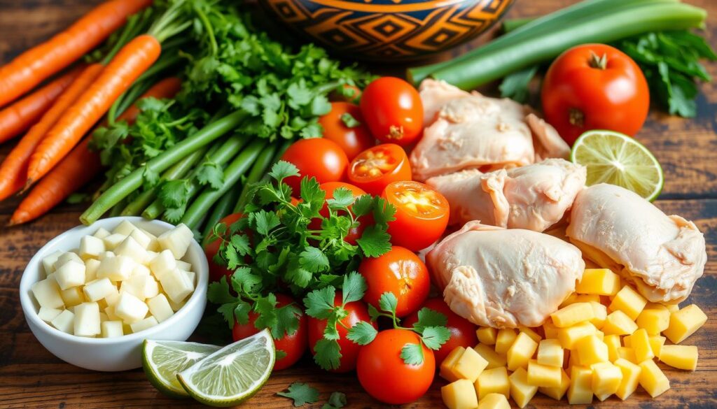 caldo de pollo ingredients