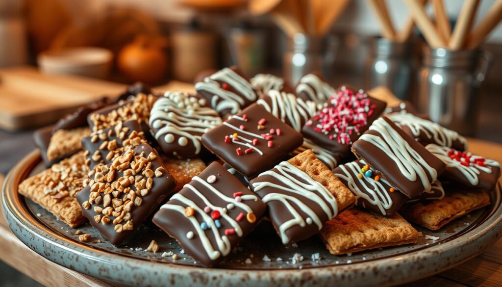 chocolate covered graham crackers recipe