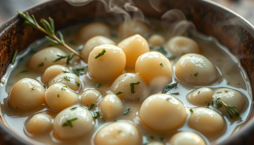creamed onions recipe