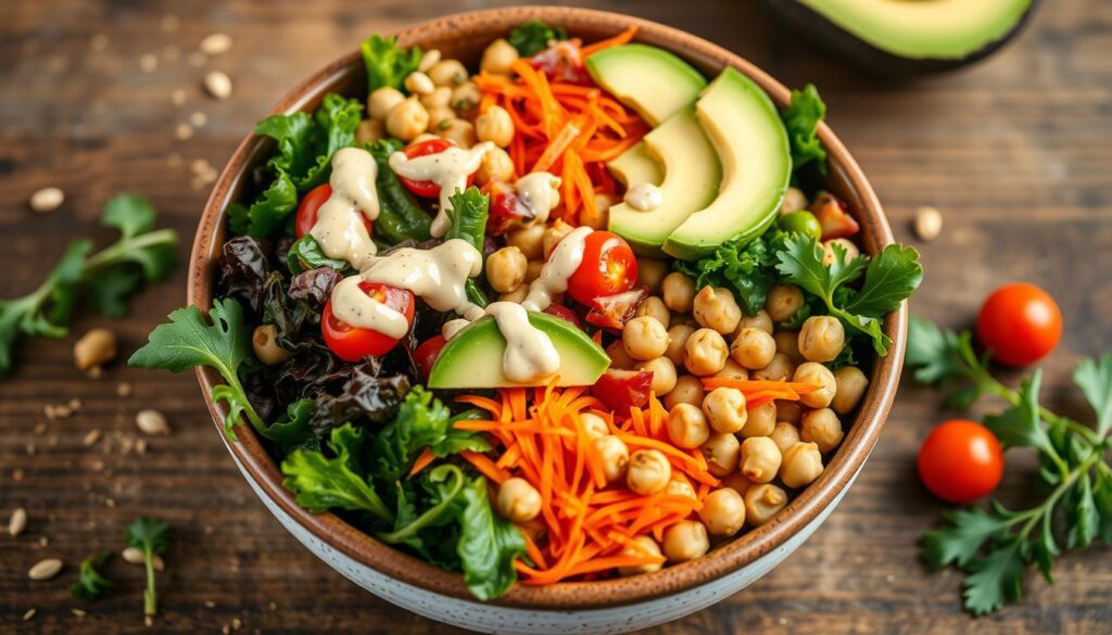 flavor-packed kale bowl