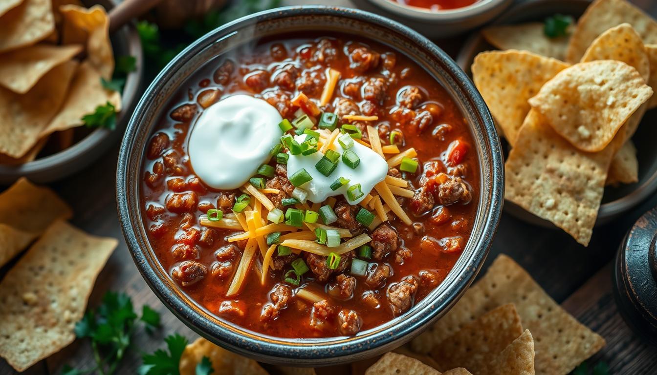 ground beef chili recipe