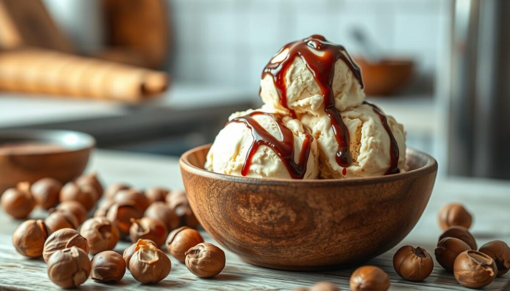 hazelnut ice cream hazelnut ice cream