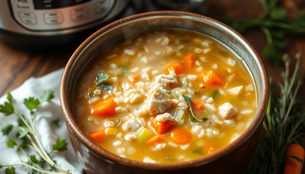 healthy chicken and wild rice soup recipe