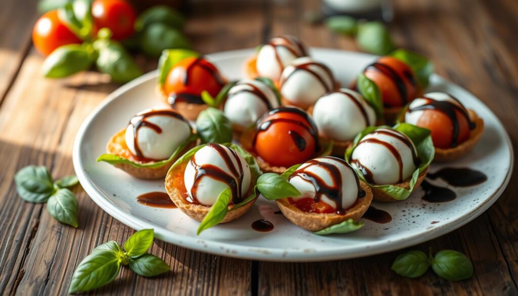 homemade caprese bites