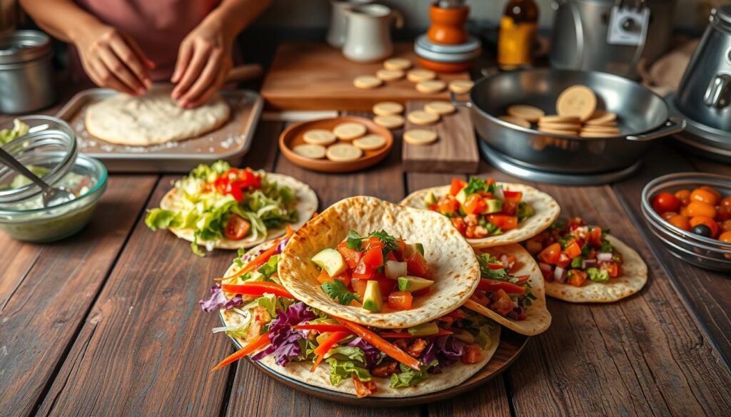 how to make chalupas