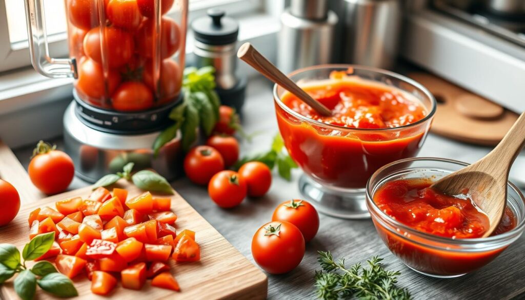 tomato puree​ recipe