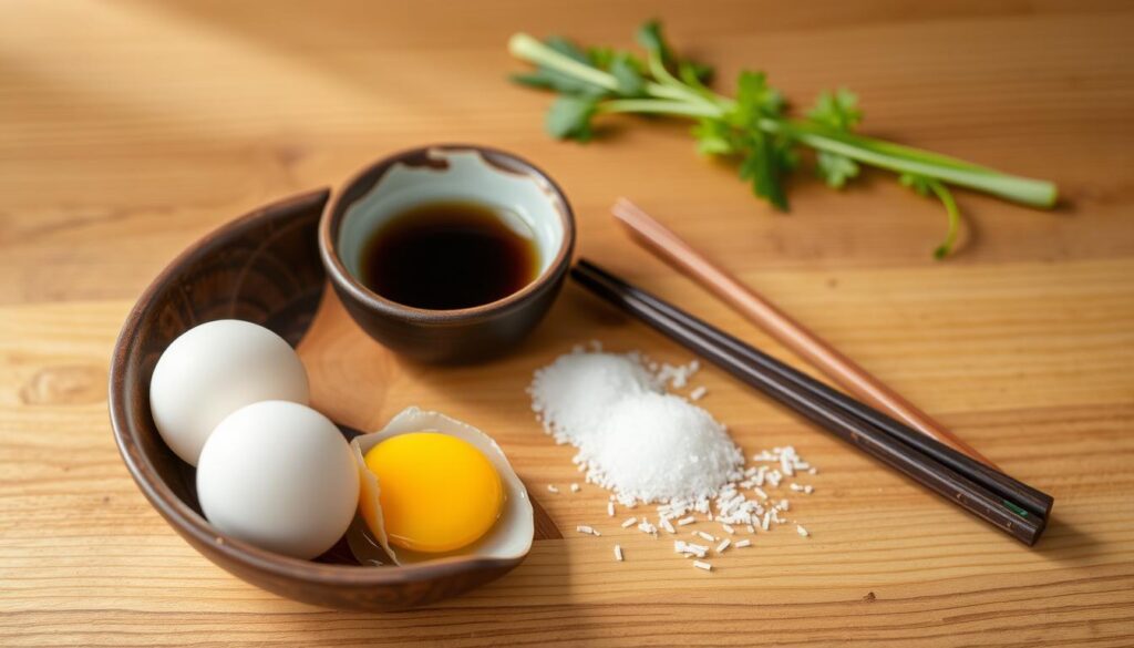 ingredients for traditional tamagoyaki ingredients for traditional tamagoyaki