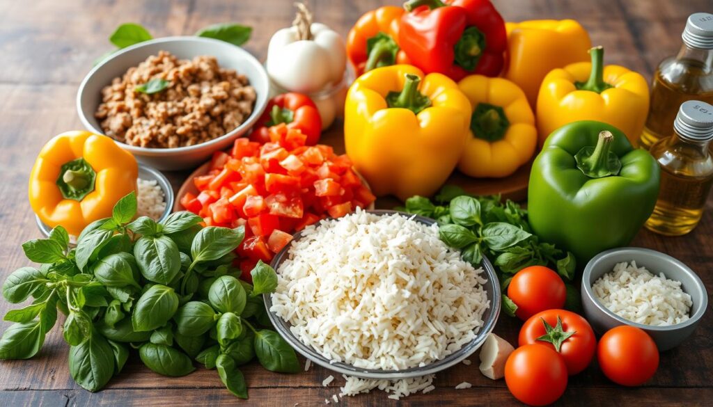 italian stuffed bell peppers ingredients italian stuffed bell peppers ingredients