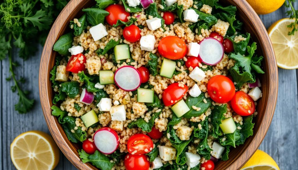 kale and quinoa salad recipe