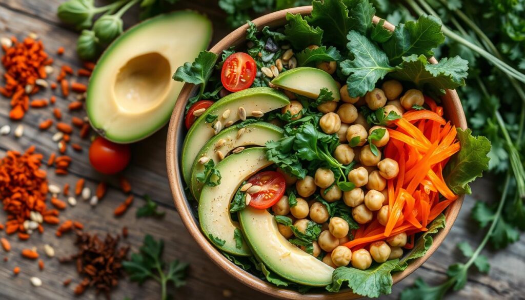 kale bowl ingredients
