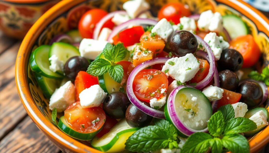 mediterranean cucumber salad recipe