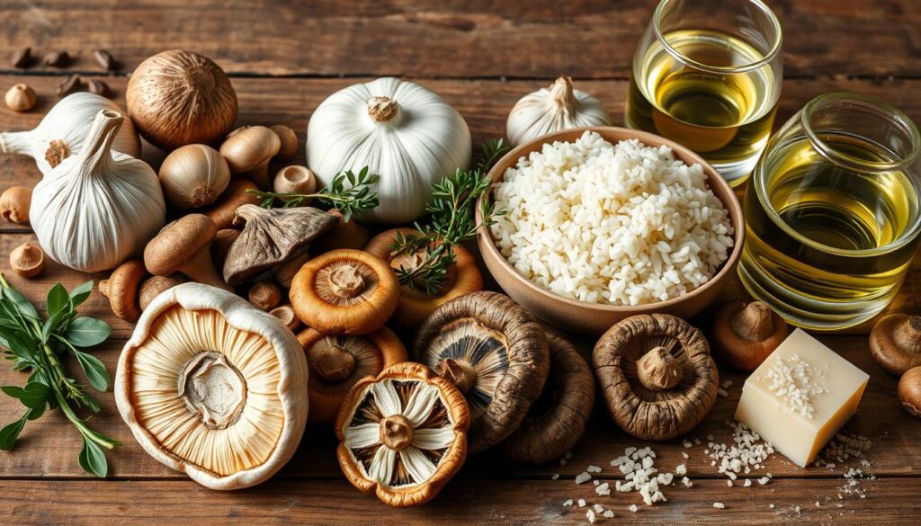 mushroom risotto ingredients