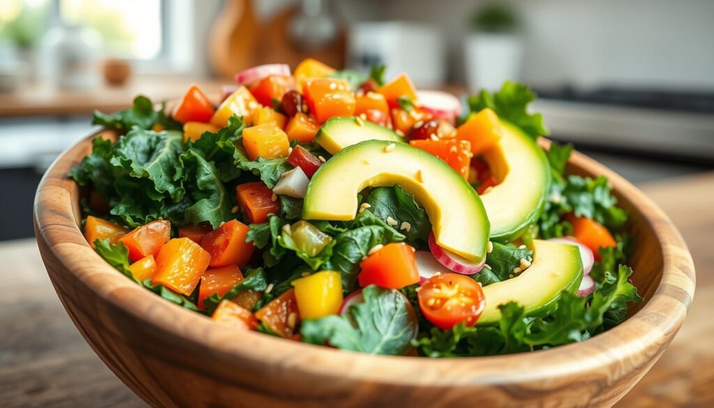 plant-based kale bowl
