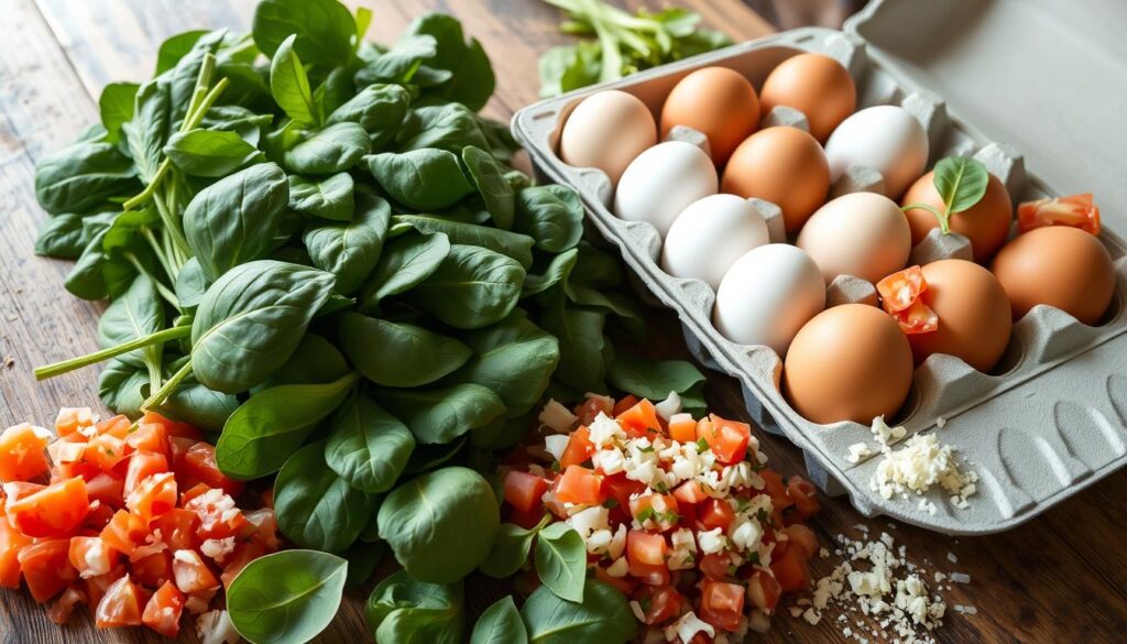spinach omelet ingredients spinach omelet ingredients