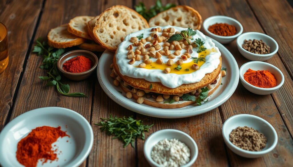 traditional fatteh ingredients